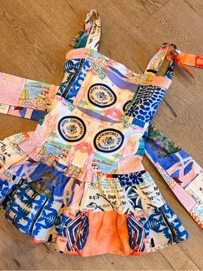 Girls' Colombian brand Felice Multicolor Printed Sundress